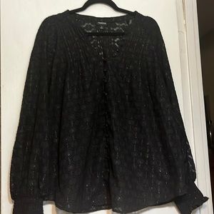 Size 1, Torrid, Long Sleeve Blouse